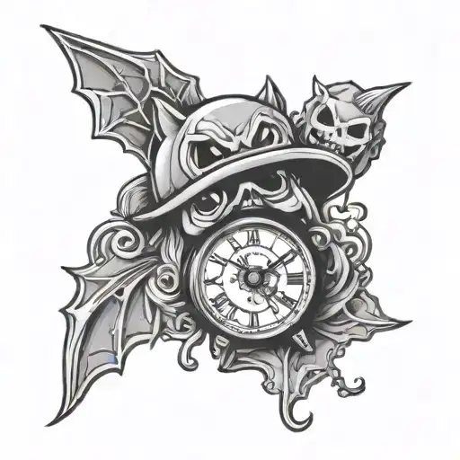 Cute Watch Halloween Cartoon