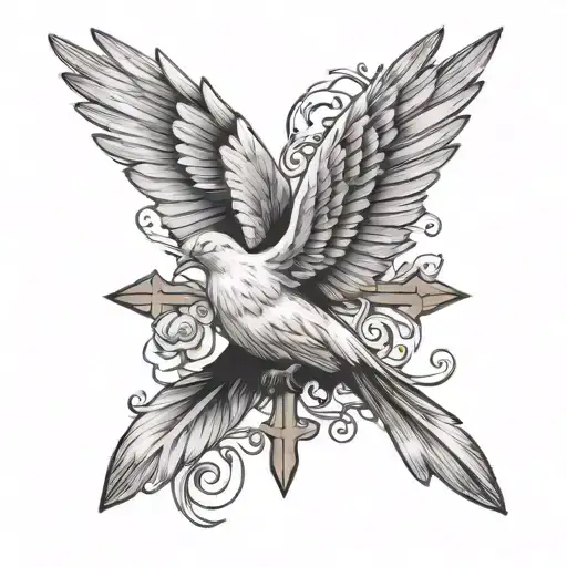 Dove And Cross