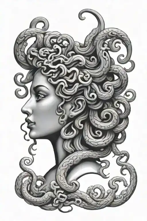 Sicillian Medusa Head