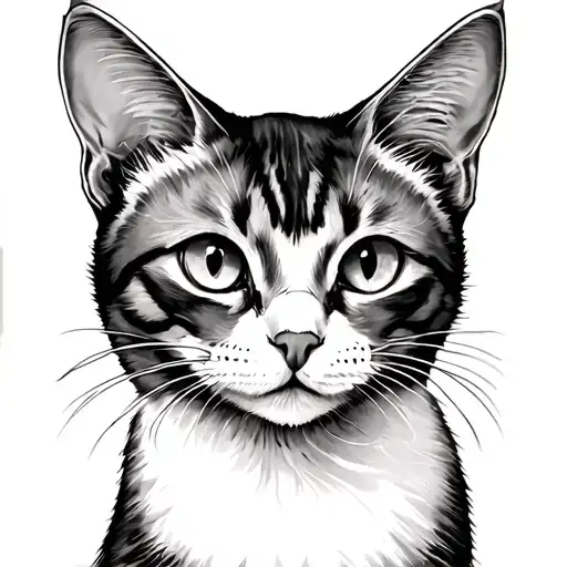 Cat Semicolon Symbol