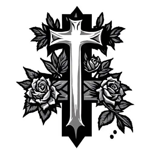 Cross And Initial Jfc