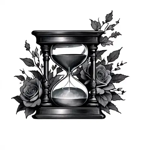 Memento Mori Hourglass