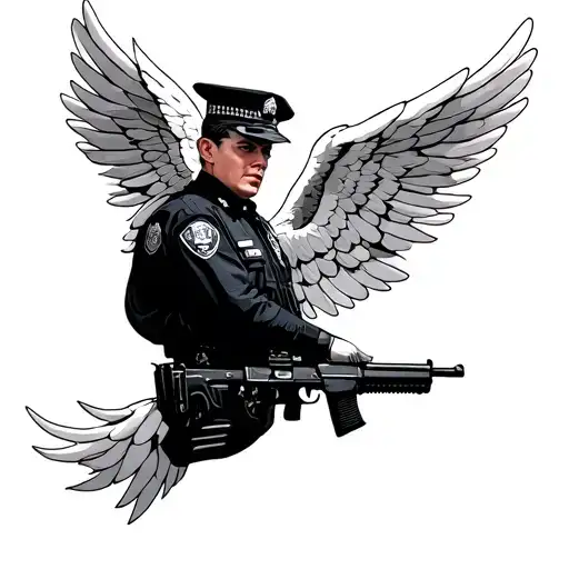 Police Officer Heaven Something Angelic Something