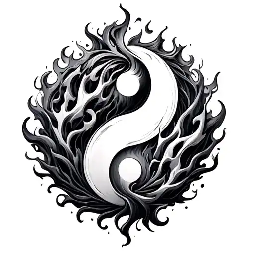 Fire And Ice Yin Yang