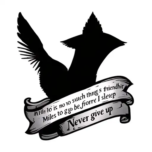 There Is No Such Thing As Friendship Miles To Go Before I Sleep Never Give Up