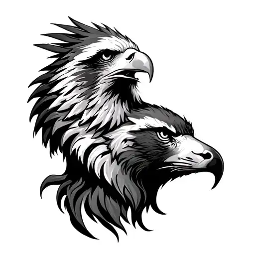 Eagle And Lion