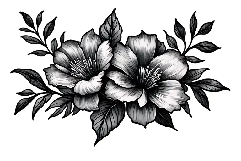 V Line Floral Design