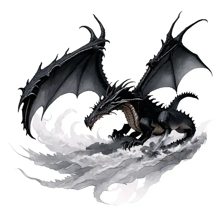 Game Of Thrones Dragon Flying