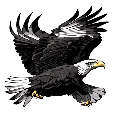 Bald Eagle Soaring