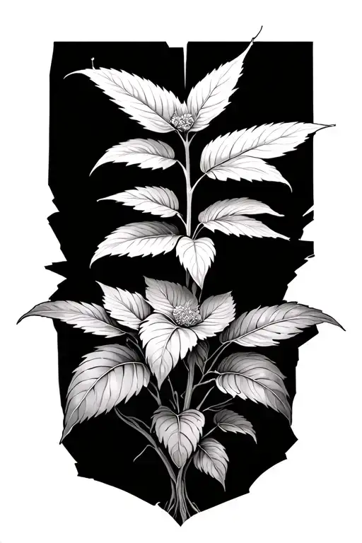 In Memory Of Plants Growing From A Broken