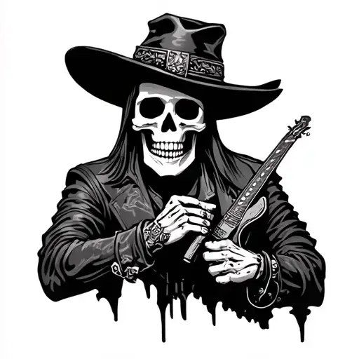 Bandito Skeleton Holding