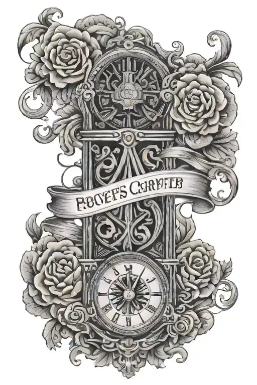 Proverbs Chapter 17 Verse 1 In Roman Numerals Forarm Half Sleeve