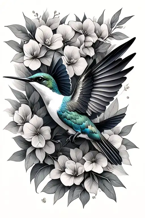 Humming Bird That Represents Family