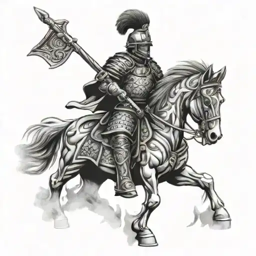 Roman Soldier Samurai Warrior