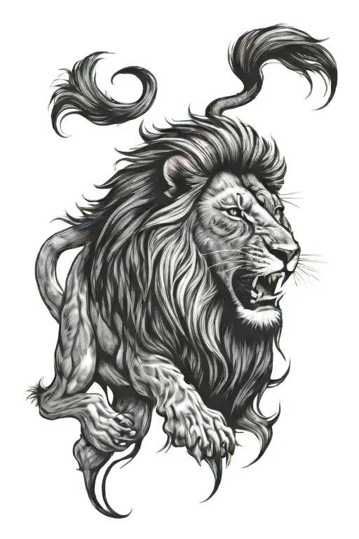 Trimble Lion Roaring