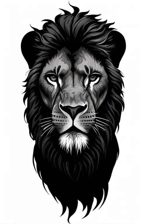 Lion And Human Face 08-03-2008 Roman Numeral