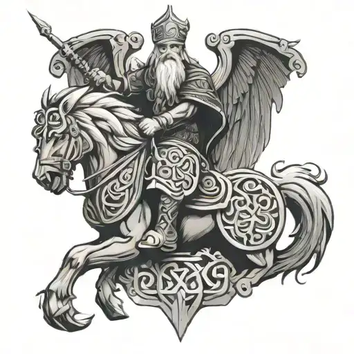 Celtic Odin Valhalla Viking