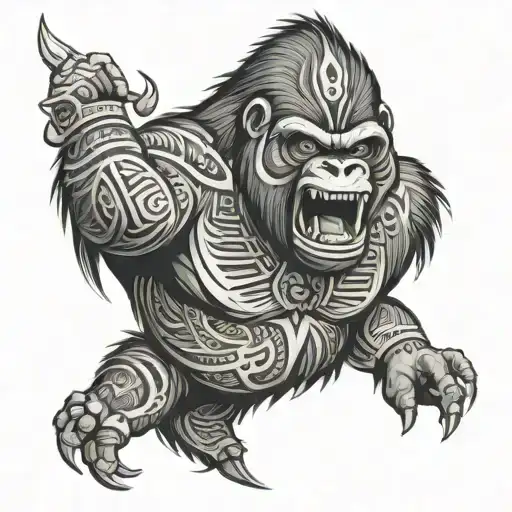 Filipino Tribal Gorilla