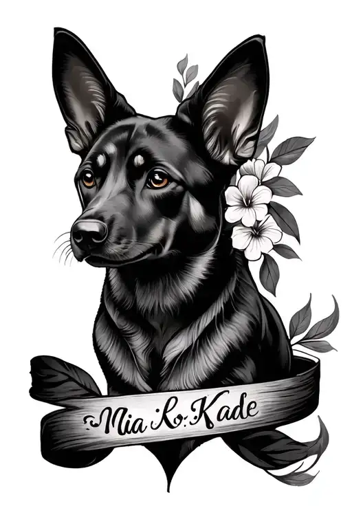 Tattoo Represents My Kids Names Mia Koa And Kade