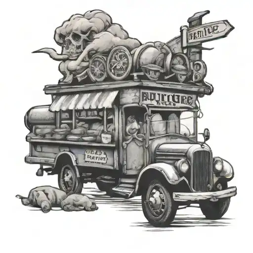 Butcher Shop Bakery Car