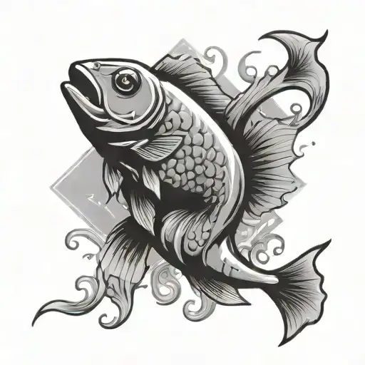 Fish Triathlon Element