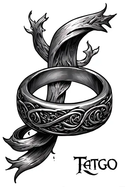 The One Ring From Lord Of The Rings