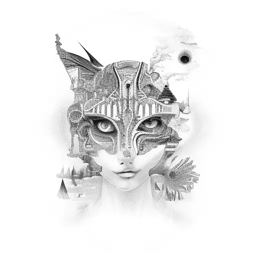 A Person Psychedelic Trip Blows Her Mind So Surreal But Beautiful Alternative Reality