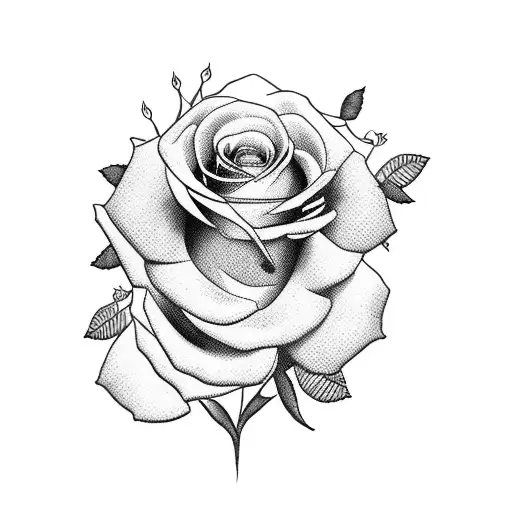 A Teacher's Silhouette Holding A Gun And Surrounded By Roses