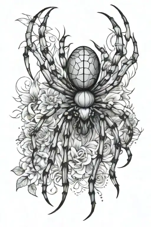 Spider Lili Half Sleeve