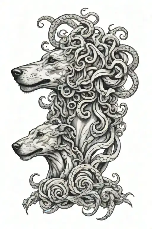 Medusa And Greyhound