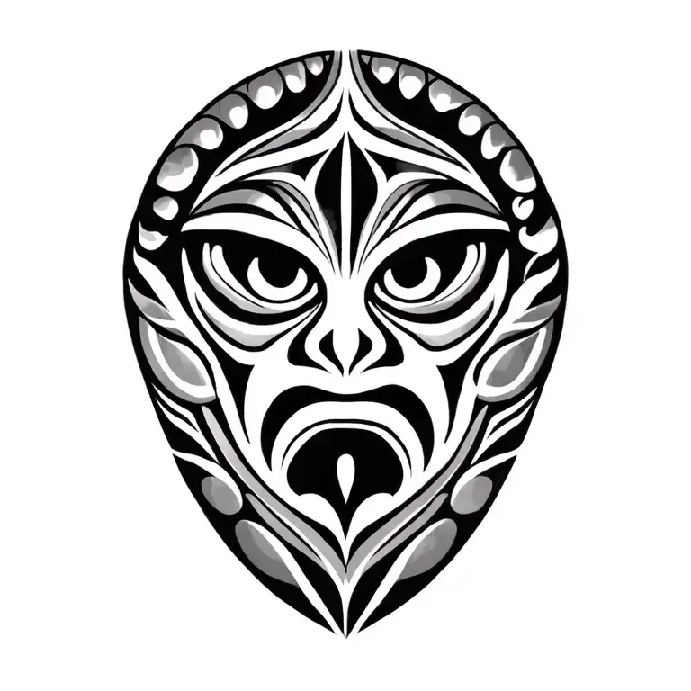 Maori Islands Tribal Design