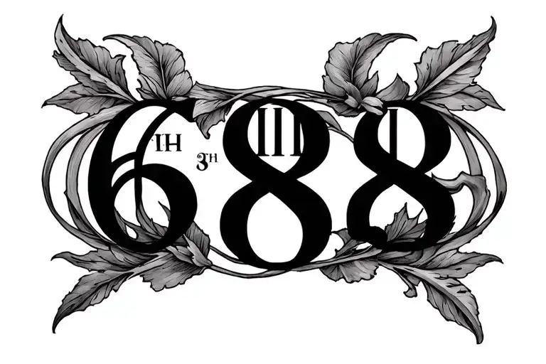 Roman Numeral 6Th Of June 88