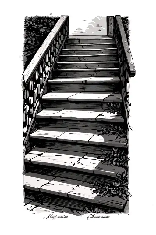 Stairway Leading To Heaven