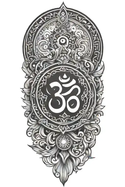 Incorporate An Aum Symbol