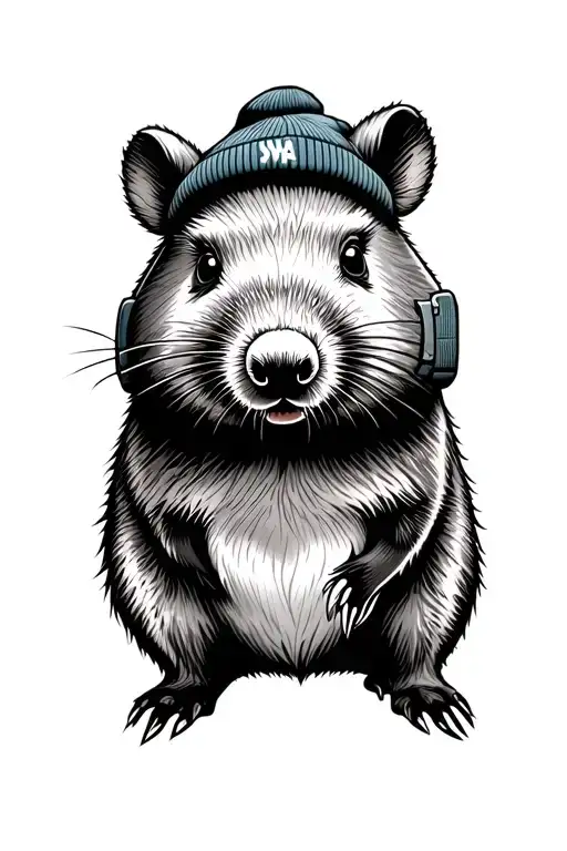 Gangster Wombat Beanie