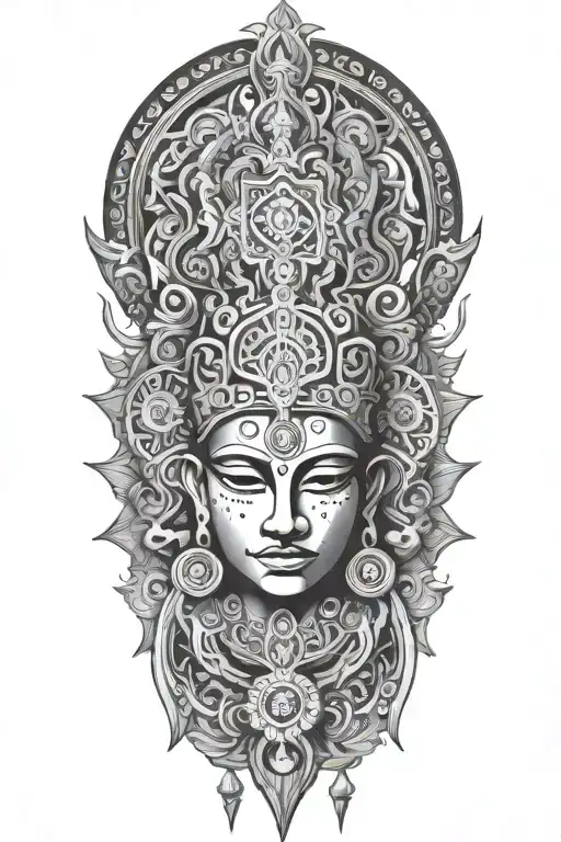 Abstract Design Satchitananda