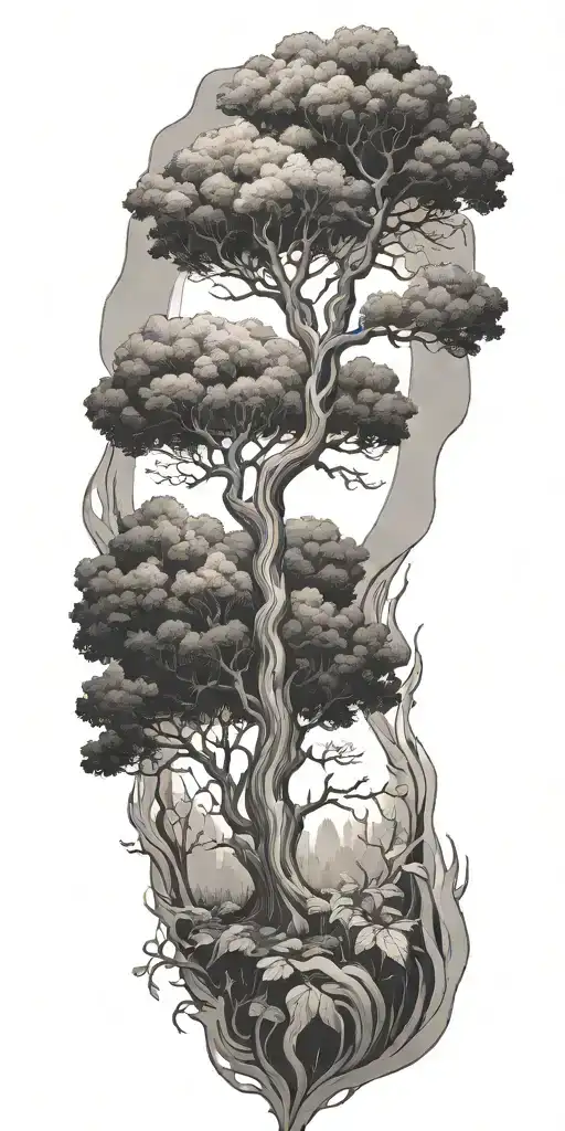 Blanche D'arbre Chene