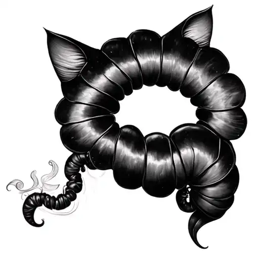 Smoking Catterpiller Alice In The Wonderland