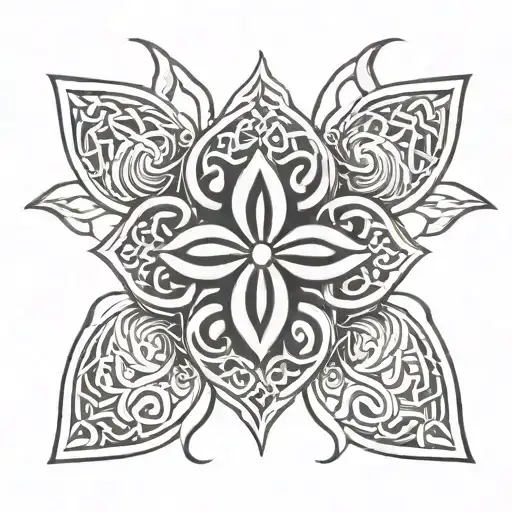 Celtic Knots Flower