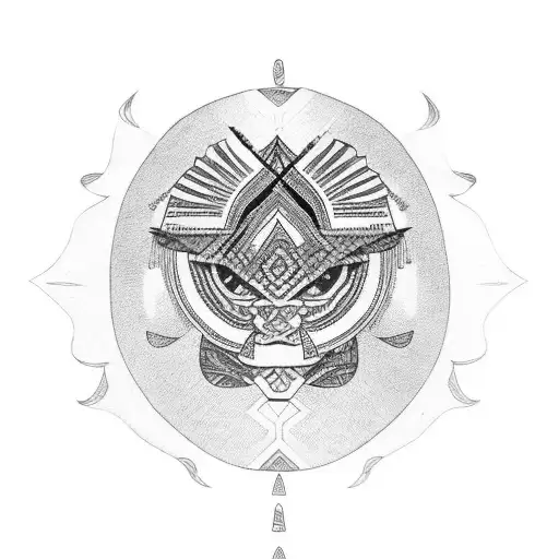 A Filipino Tribal Sleeve Inspired By Traditional Filipino Textiles