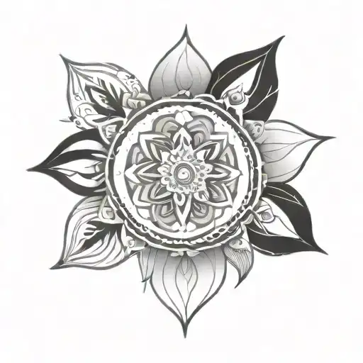 Mandala In Mini Design