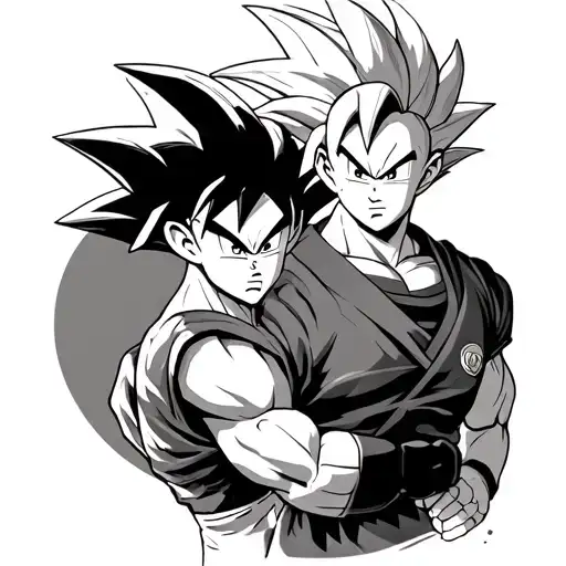 Goku And Vegeta Dragon Ball