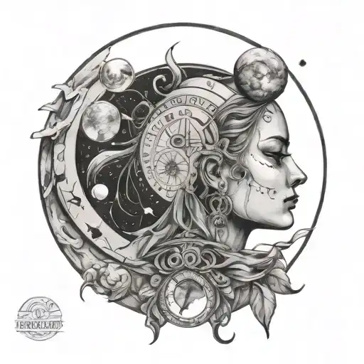 Moonchild With Moon Phases