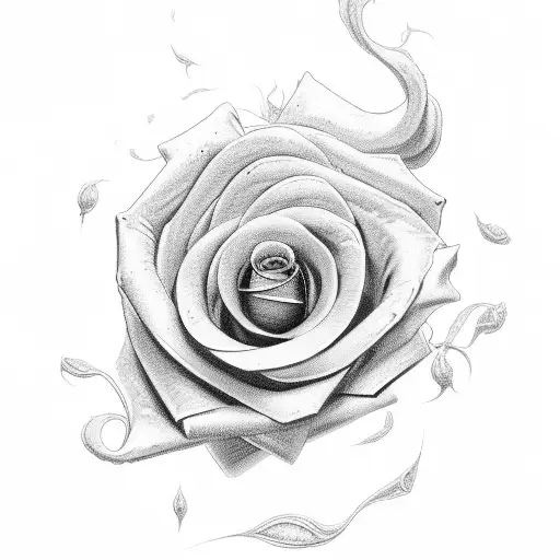 Infinity Rose Full Sleave Life Cycle