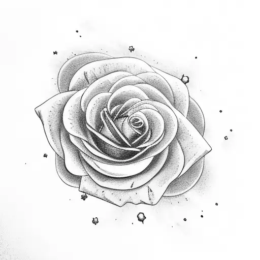 Infinity Rose Full Sleave Life Cycle Galaxy