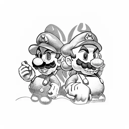 Mario And Bowser