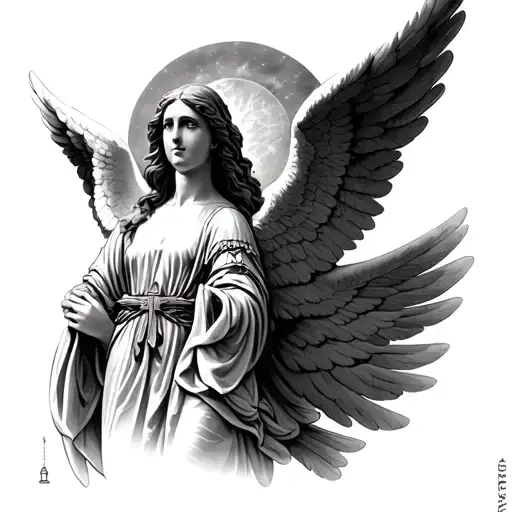 Angel With Wings And A 1985 Christian Cruise Incorporate