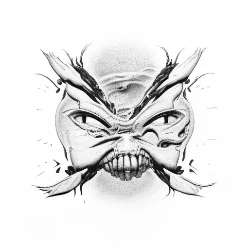 Open Wound With Black Symbiotic Webbing Through It