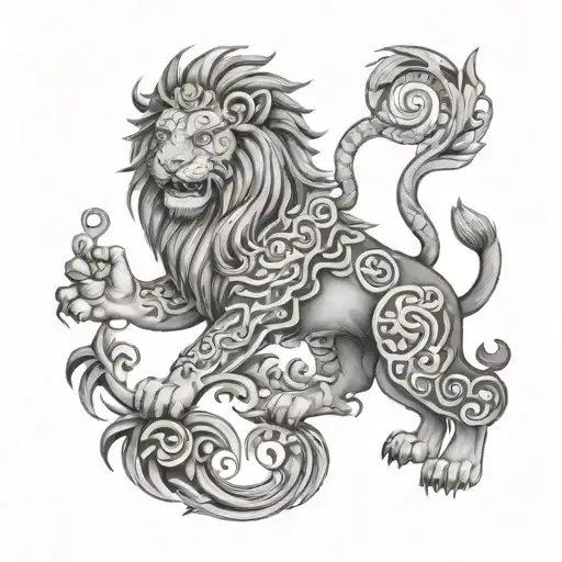 Tibetan Lion