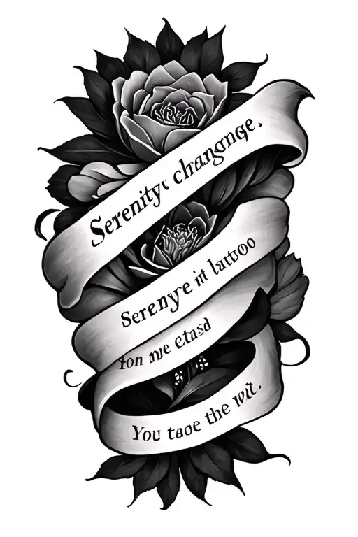 Serenity Prayer Written